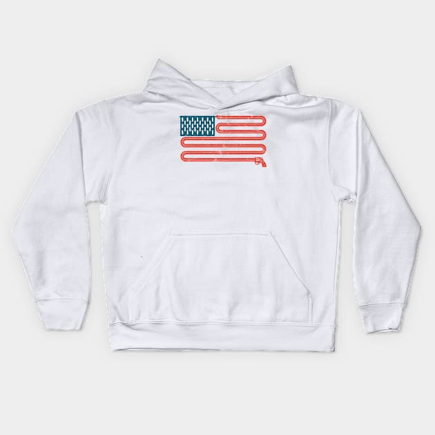 United States Of Amerikill Kids Hoodie by monsieurgordon